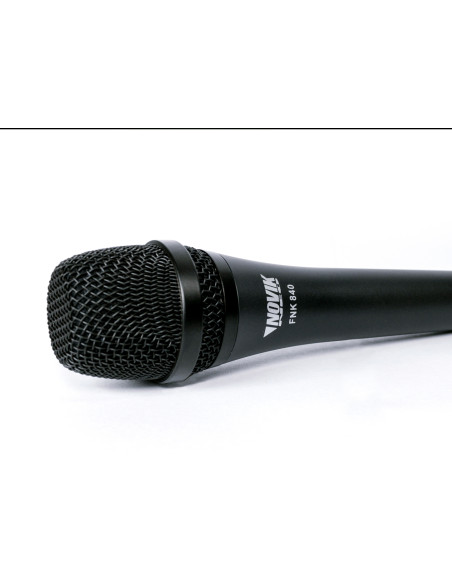 Micrófono Dinámico Novik FNK-840 | Profesional, Supercardioide, XLR