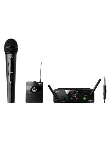 AKG WMS40 Mini Dual Vocal/Instrumental Set Inalámbrico | 101db