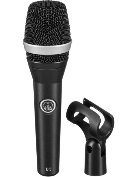Micrófono AKG D5 Dinámico Supercardioide Profesional | 101db