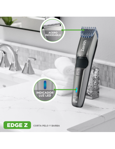 Cortapelo Zenith Edge Z Acero Inoxidable | Envíos a Todo el País