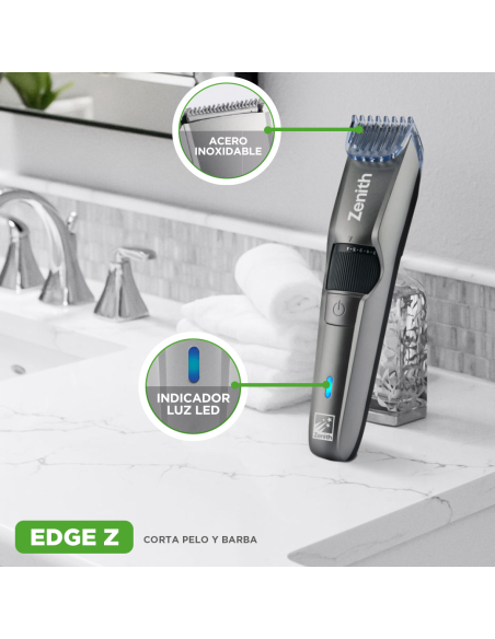 Cortapelo Zenith Edge Z Acero Inoxidable | Envíos a Todo el País