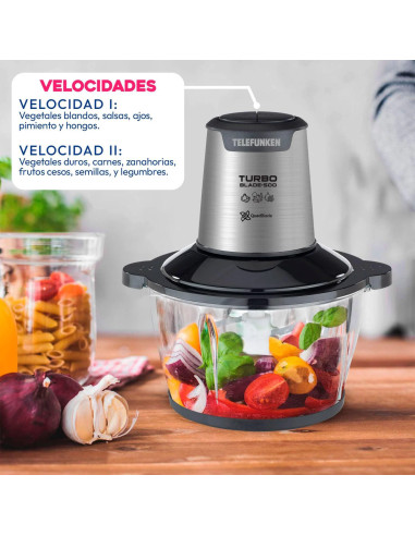 Procesadora - Picadora de Alimentos Telefunken 600W | 101db