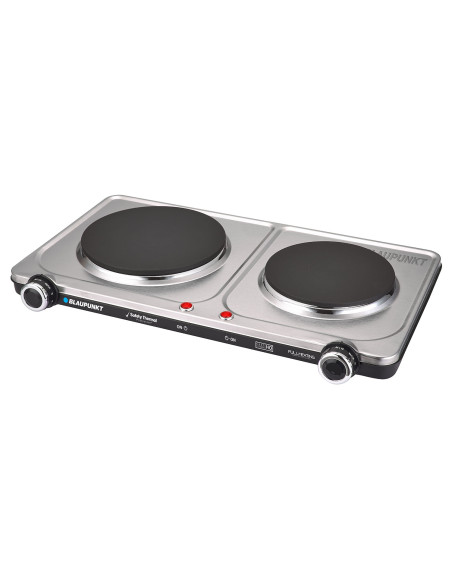 Anafe Eléctrico Doble Blaupunkt BP-AI12900 | 2400W y Placas Inox