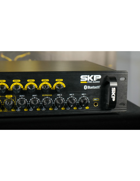 Amplificador SKP PA-450.5 Multi Zona 450W | 101dB