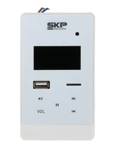 Amplificador de Pared SKP PW-050BT 50W Bluetooth | 101dB 2
