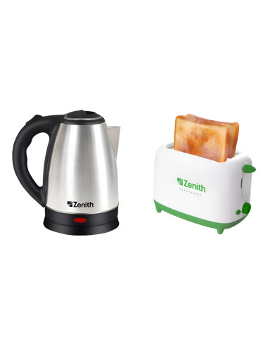 Kit Desayuno Pava Eléctrica Tibet + Tostadora Toastmaker Zenith