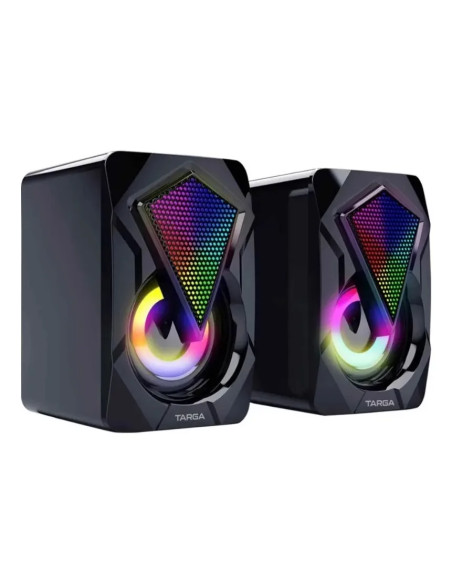 Kit Gamer Targa Jupiter 150 RGB Teclado Mouse y Parlantes Gamer