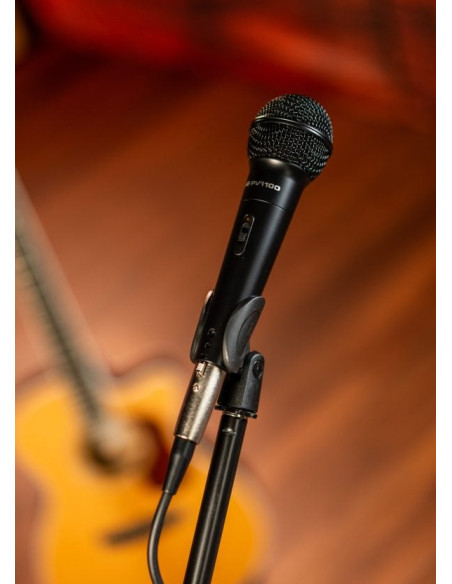 Micrófono Peavey PVi 100 con Soporte y Funda | Cable 1/4" | 101dB