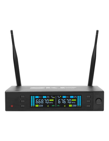 SKP Clarity II – Sistema Inalámbrico UHF Profesional Doble Micrófono | 101dB