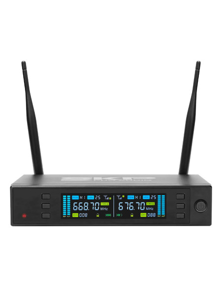 SKP Clarity II – Sistema Inalámbrico UHF Profesional Doble Micrófono | 101dB