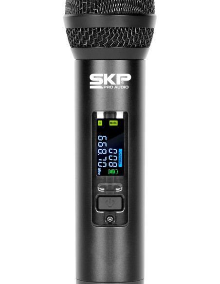 SKP Clarity II – Sistema Inalámbrico UHF Profesional Doble Micrófono | 101dB
