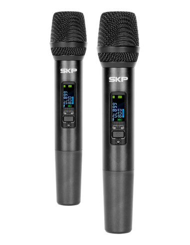 SKP Clarity II – Sistema Inalámbrico UHF Profesional Doble Micrófono | 101dB