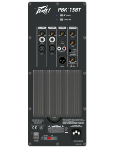 Bafle Activo Peavey PBK15PB | 15 Pulgadas, Bluetooth, USB y Potenciado 2