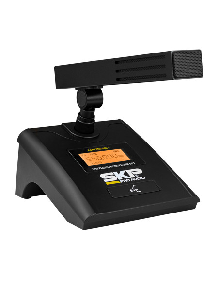 SKP Conference 4 – Sistema Inalámbrico UHF 4 Micrófonos Profesional | 101dB