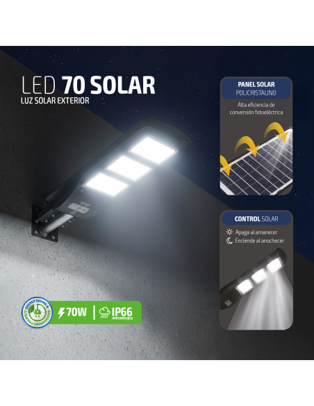 Reflector Solar Exterior Novik LED 70 | 101dB