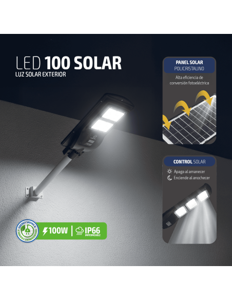 Reflector Solar Exterior Novik LED 100 | 101dB