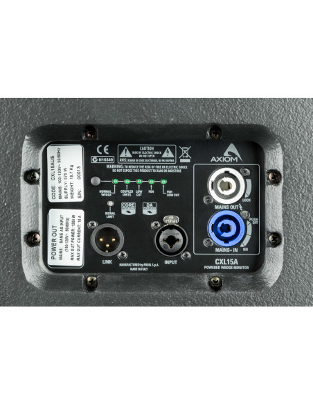 Axiom CXL15A | Monitor de Escenario Coaxial Activo 15" | 101dB