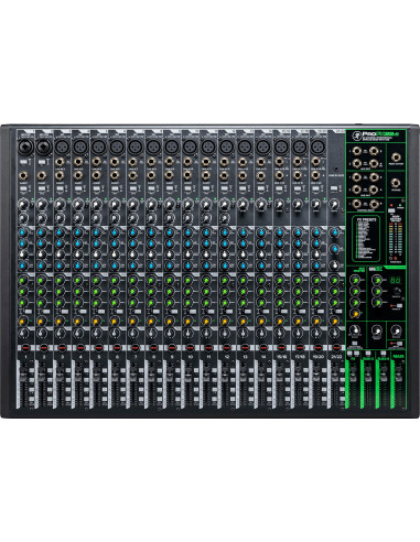 Consola Mackie ProFX22V3 | 22 Canales con Efectos y USB | 101dB
