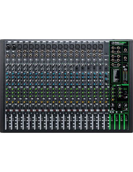 Consola Mackie ProFX22V3 | 22 Canales con Efectos y USB | 101dB
