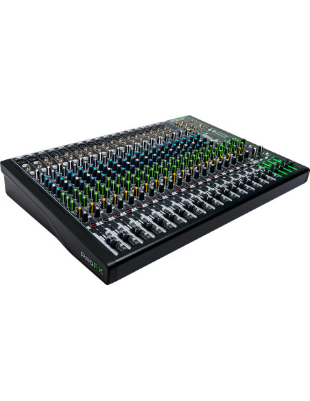 Consola Mackie ProFX22V3 | 22 Canales con Efectos y USB | 101dB