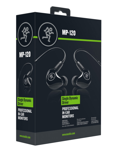 Auriculares In-Ear Mackie MP-120 | Monitoreo Profesional | 101dB