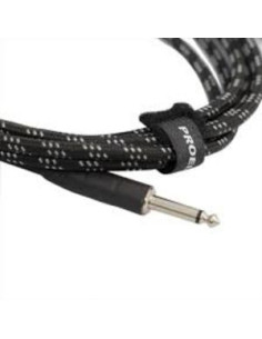 Proel Brave BRV100LU3BW | Cable Textil para Guitarra 3m | 101dB