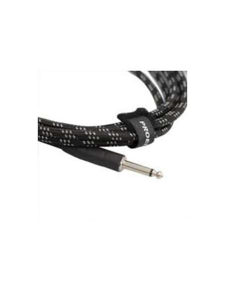 Proel Brave BRV100LU3BW | Cable Textil para Guitarra 3m | 101dB