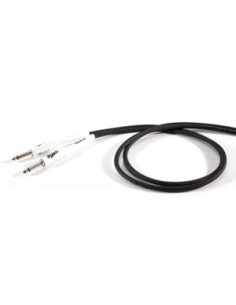 Proel Brave BRV100LU3BK | Cable Textil Negro 3m Plug-Plug | 101dB