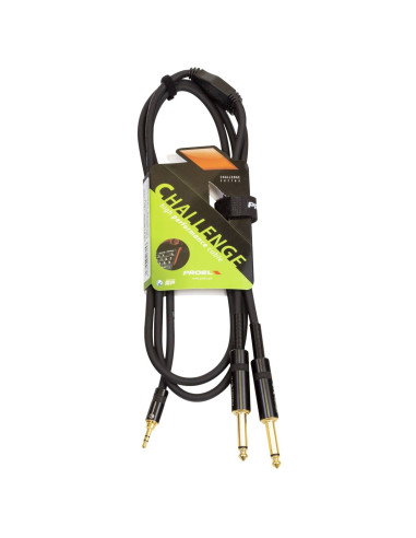 Cable Y Profesional 3.5mm a 2 x 6.3mm | 101dB