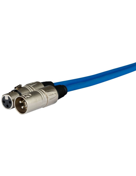 Cable XLR Proel 10m Azul BULK250LU10BL | 101dB