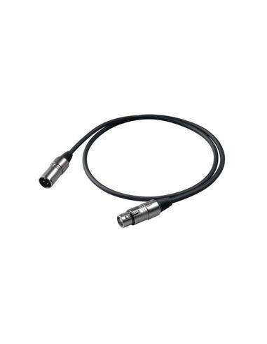 Cable Balanceado Proel Profesional XLR a XLR 6m - 101dB