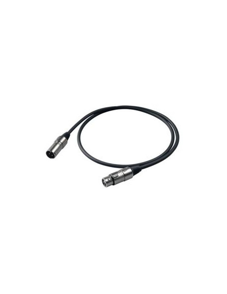Cable Balanceado Proel Profesional XLR a XLR 6m - 101dB