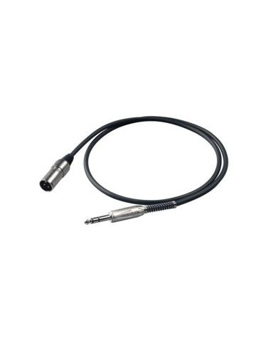 Cable Balanceado Proel Plug 6.3 TRS a XLR -101dB