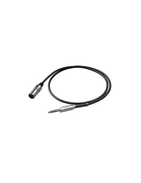 Cable Balanceado Proel Plug 6.3 TRS a XLR -101dB
