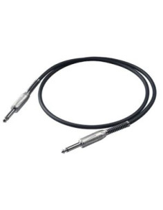 Cable de Instrumento Proel Profesional Plug a Plug 6m -101dB