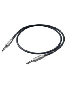 Cable de Instrumento Proel Profesional Plug a Plug 0,5m - 101dB