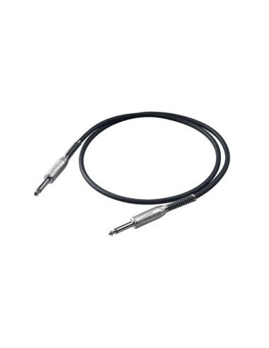 Cable de Instrumento Proel Profesional Plug a Plug 0,5m - 101dB