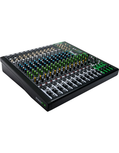 Consola Mackie ProFX16v3 16 Canales | Mezclador USB Profesional - 101dB