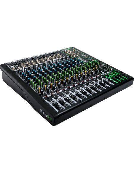 Consola Mackie ProFX16v3 16 Canales | Mezclador USB Profesional - 101dB