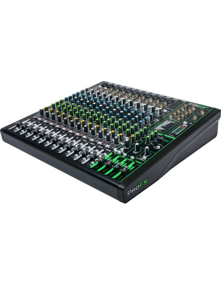 Consola Mackie ProFX16v3 16 Canales | Mezclador USB Profesional - 101dB