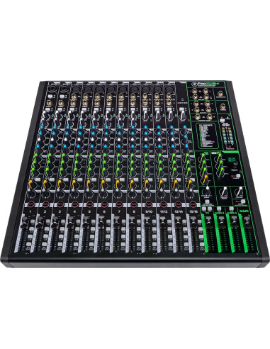 Consola Mackie ProFX16v3 16 Canales | Mezclador USB Profesional - 101dB
