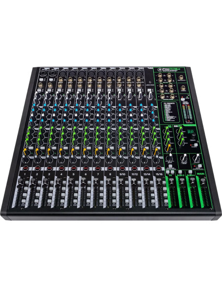 Consola Mackie ProFX16v3 16 Canales | Mezclador USB Profesional - 101dB