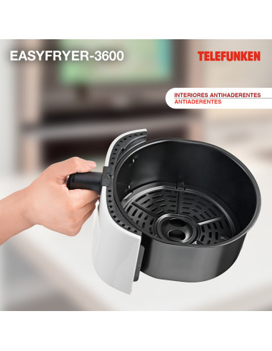 Freidora Telefunken EasyFryer-3600 3.6Lts | 101dB
