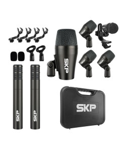 Set de Micrófonos Batería SKP DMS-7 | 101dB