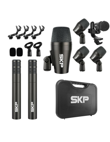 Set de Micrófonos Batería SKP DRUM 7 | 101dB
