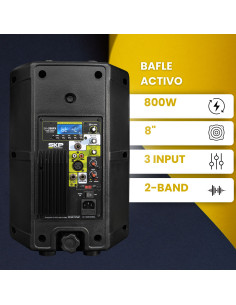 Parlante Activo SKP SK-208PX 350W PA 2