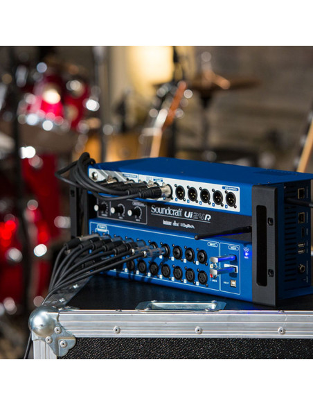 Soundcraft Ui24R – Mezclador Digital 24 Canales con Wi-Fi y Grabación | 101dB