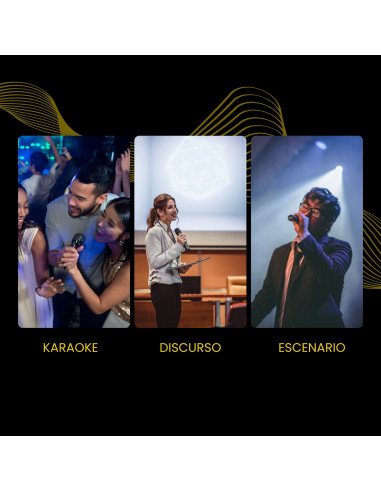 Set x2 Micrófonos Inalámbricos SKP UHF-600 Pro | 101dB