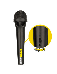Micrófono SKP PRO-40 Dinámico Cardioide con Cable | 101dB 2