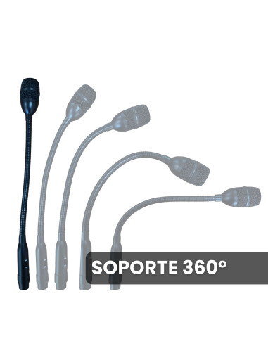 Micrófono SKP GM9 Cuello de Ganso Dinámico | 101dB